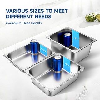 Foto 4 | Foto 4 | Hotel Pan Chiefinch Acero Inoxidable Tamaño 1/2 10 L/10.6 Cuartos De Galón - Venta Internacional.