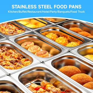 Foto 7 | Foto 7 | Hotel Pan Chiefinch Acero Inoxidable Tamaño 1/2 10 L/10.6 Cuartos De Galón - Venta Internacional.