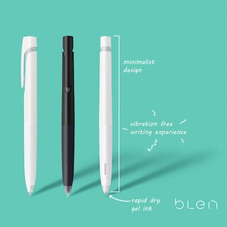 Foto 6 | Foto 6 | Bolígrafos De Gel Zebra Pen Blen 0 7 Mm Tinta Negra De Punta Mediana Paquete De 6 - Venta Internacional.