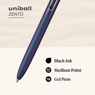 Foto 4 | Foto 4 | Bolígrafo Uniball Zento De Tinta De Gel Líquido Retráctil De 0 7 Mm Docena - Venta Internacional.