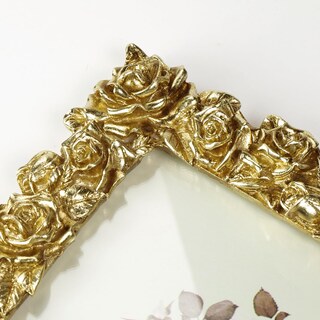 Foto 5 | Foto 5 | Marco De Fotos Van Gogh Art Dorado Vintage 10 X 15 Cm Resina Con Cristal - Venta Internacional.