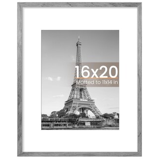 Foto 1 | Foto 1 | Marco De Fotos Upsimples 16 X 20 Cm Gris Para 11 X 14 Cm Con Tapete O 16 X 20 Cm - Venta Internacional.