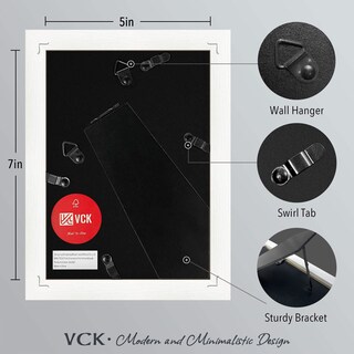 Foto 3 | Foto 3 | Marco De Fotos Vck Premium Edition Blanco De 12 X 16 Cm Juego De 5 - Venta Internacional.