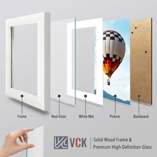 Foto 5 | Foto 5 | Marco De Fotos Vck Premium Edition Blanco De 12 X 16 Cm Juego De 5 - Venta Internacional.