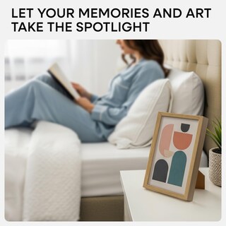 Foto 2 | Foto 2 | Marco De Fotos Homeforia  8 5 X 11 Cm  Madera De Roble Natural Con Cristal Templado - Venta Internacional.