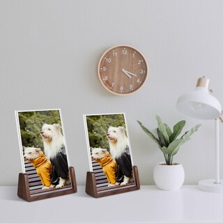 Foto 2 | Foto 2 | Marco De Fotos Komimaci De Madera Maciza Rústica De 4 X 6 Pulgadas  Paquete De 2 - Venta Internacional.