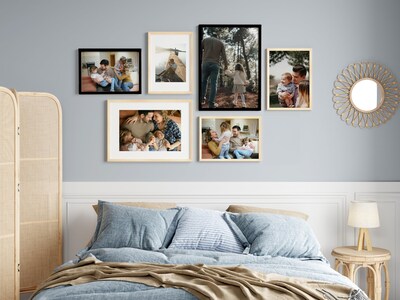 Foto 7 | Foto 7 | Marco De Fotos Tones Frame Design 12x18 Chapado En Madera De Roble Macizo - Venta Internacional.