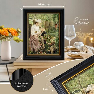 Foto 3 | Foto 3 | Marco De Fotos Abtgt Adornado De Estilo Vintage De 30 X 40 Cm Con Cristal - Venta Internacional.