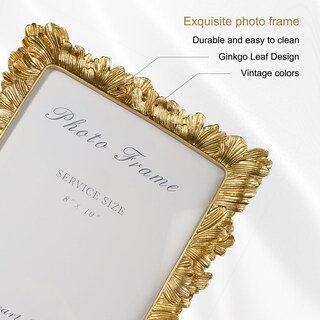 Foto 4 | Foto 4 | Marco De Fotos Scarlume Vintage Gold 8x10 Para Mesa/pared - Venta Internacional.