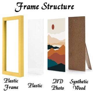 Foto 2 | Foto 2 | Marco De Fotos Ijuerybai Dorado Juego De 3 Para Fotos De 8 X 11 - Venta Internacional.