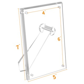 Foto 2 | Foto 2 | Marco De Fotos Niubee Acrílico Transparente 4 X 6 Unidades Paquete De 2 - Venta Internacional.