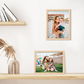 Foto 7 | Foto 7 | Marco De Fotos Upsimples De Madera Maciza Natural De 8 5 X 11 Cm Paquete De 1 Unidad - Venta Internacional.