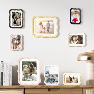 Foto 7 | Foto 7 | Marco De Fotos Richfocus De 4 X 6 Pulgadas Esmaltado Con Vidrio Templado Hd Color Azul Marino - Venta Internacional.