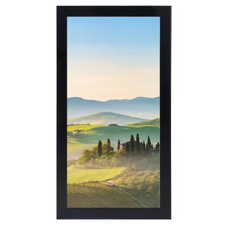 Foto 1 | Foto 1 | Marcos De Fotos Hukonhep De Plástico Negro Con Plexiglás 10 X 19 Cm - Venta Internacional.