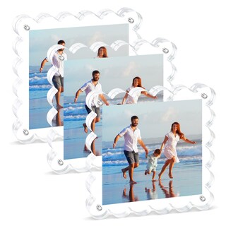 Foto 1 | Foto 1 | Marco De Fotos Chivalral Transparente Magnético 13 X 13 Cm Acrílico 3 Unidades - Venta Internacional.