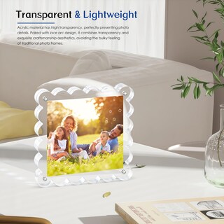 Foto 3 | Foto 3 | Marco De Fotos Chivalral Transparente Magnético 13 X 13 Cm Acrílico 3 Unidades - Venta Internacional.