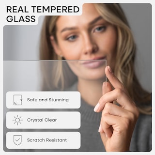 Foto 5 | Foto 5 | Marco De Fotos Homeforia 10x10 De Metal Negro Con Vidrio Templado - Venta Internacional.