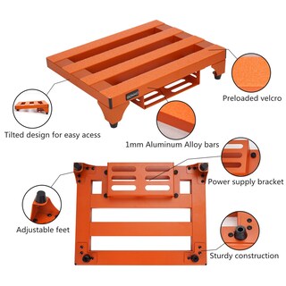 Foto 3 | Foto 3 | Pedalera De Guitarra Gokko De Aleación De Aluminio 35 X 28 Cm Con Alimentación - Venta Internacional.