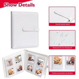 Foto 3 | Foto 3 | Álbum De Fotos Hearoo Con 128 Compartimentos Para Minipelícula Instantánea De 2 X 3 Pulgadas - Venta Internacional.