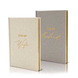 Foto 1 | Foto 1 | Set De 2 Álbumes Modernos De Vow Books Para Marido Y Mujer - Venta Internacional.