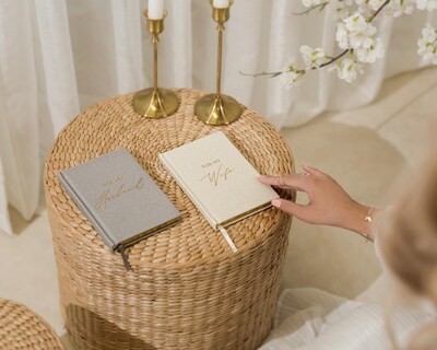 Foto 3 | Foto 3 | Set De 2 Álbumes Modernos De Vow Books Para Marido Y Mujer - Venta Internacional.