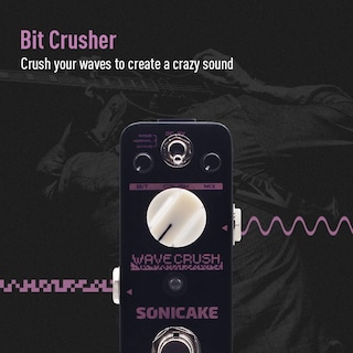 Foto 2 | Foto 2 | Pedal De Guitarra Bitcrusher Sonicake Bitcrusher Wave Crush - Venta Internacional.