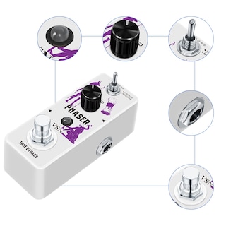 Foto 5 | Foto 5 | Pedal De Efectos De Guitarra Vsn Phaser Analog Vintage Phase Electric - Venta Internacional.