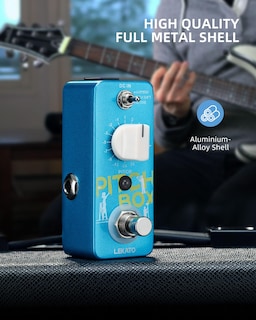 Foto 5 | Foto 5 | Mini Guitarra Armonizadora Lekato Con Pedal Pitch Shifter Con 3 Modos - Venta Internacional.