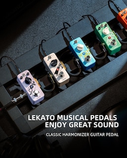 Foto 6 | Foto 6 | Mini Guitarra Armonizadora Lekato Con Pedal Pitch Shifter Con 3 Modos - Venta Internacional.