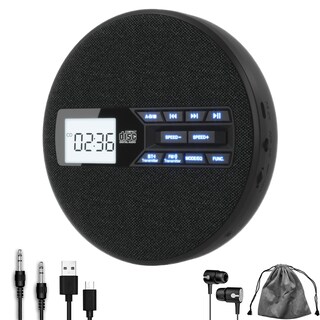 Foto 1 | Foto 1 | Reproductor De Cd Portátil M-amazup Recargable Con Bluetooth Y Fm - Venta Internacional.