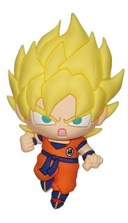 Foto 1 | Foto 1 | Monograma Magnético 3d De Espuma Dragonball Z Super Saiyan Goku - Venta Internacional.