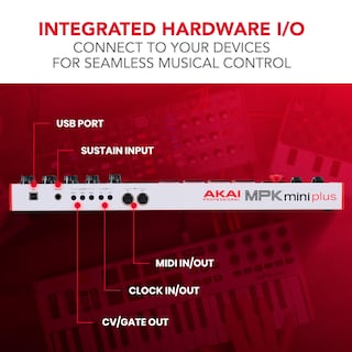 Foto 7 | Foto 7 | Controlador De Teclado Usb Midi Akai Professional Mpk Mini Plus - Venta Internacional.