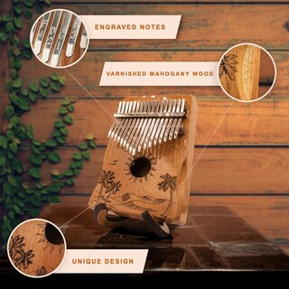 Foto 4 | Foto 4 | Piano Thumb Orora Kalimba De 17 Teclas Con Cancionero Y Accesorios - Venta Internacional.
