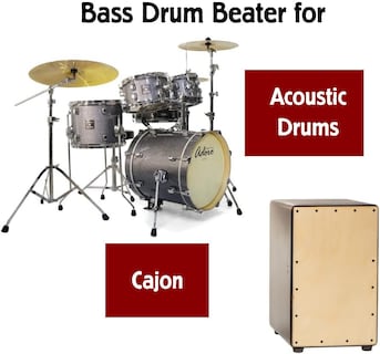 Foto 4 | Foto 4 | Paquete De Accesorios Para Batería Adoro Silent Sticks & Bass Drum Beater - Venta Internacional.