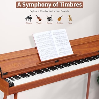 Foto 5 | Foto 5 | Piano Digital Fgfdkhge De 88 Teclas Con Triple Pedal - Venta Internacional.