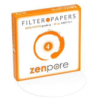 Foto 1 | Foto 1 | Papel De Filtro Zenpore Qualitative Grade 4 12 5 Cm (100 Discos) - Venta Internacional.
