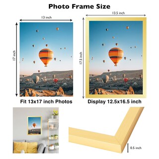 Foto 3 | Foto 3 | Marco De Fotos Jcjmy Dorado De 13 X 17 Cm De Plexiglás Para Colgar En La Pared - Venta Internacional.