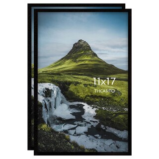 Foto 1 | Foto 1 | Marco De Fotos Thcasito  11 X 17 Cm  Negro  Juego De 2 Para Decoración De Pared - Venta Internacional.