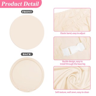 Foto 3 | Foto 3 | Cubierta De Fondo Redonda Putros Color Beige Arco Circular De 2 M - Venta Internacional.