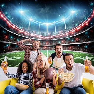 Foto 5 | Foto 5 | Telón De Fondo Fotográfico Tencow Football Field 3 X 1 8 M (azul) - Venta Internacional.