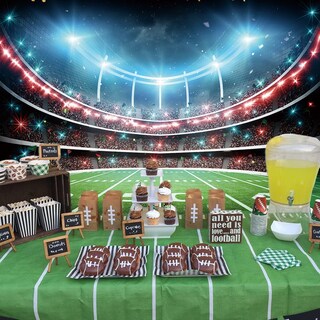 Foto 6 | Foto 6 | Telón De Fondo Fotográfico Tencow Football Field 3 X 1 8 M (azul) - Venta Internacional.