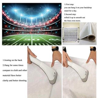 Foto 7 | Foto 7 | Telón De Fondo Fotográfico Tencow Football Field 3 X 1 8 M (azul) - Venta Internacional.