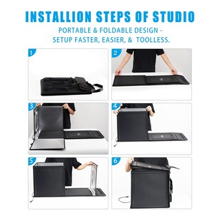 Foto 5 | Foto 5 | Caja De Luz Fotográfica Zkeezm De 50 X 50 Cm Con 120 Luces Led - Venta Internacional.