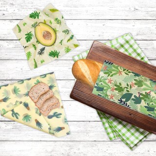 Foto 6 | Foto 6 | Paquete De 9 Envoltorios Reutilizables De Cera De Abejas Byttme Para Alimentos Algodón Orgánico - Venta Internacional.