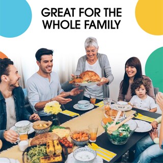 Foto 7 | Foto 7 | Juego De Cubiertos De Plástico Party Solids Yellow 150 Unidades Resistentes - Venta Internacional.