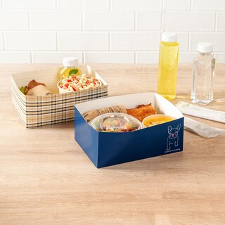 Foto 4 | Foto 4 | Bandejas Desechables Para Hamburguesas Restaurantware Bio Tek 21x15x9 Cm 100u - Venta Internacional.