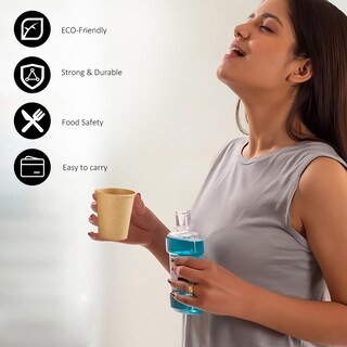 Foto 4 | Foto 4 | Vasos De Papel Clawsoff 300 Unidades 90 Ml Desechables Kraft 3 Onzas - Venta Internacional.