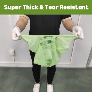 Foto 4 | Foto 4 | Bolsas De Basura Compostables Ecobewus De 6 Litros (120 Bolsas) Con Asa - Venta Internacional.