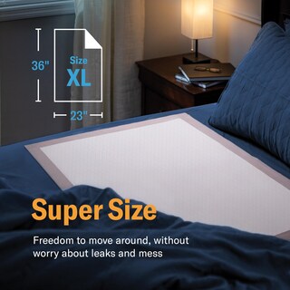 Foto 4 | Foto 4 | Almohadillas Desechables Curera Chucks Premium 100 Unidades 60 X 90 Cm - Venta Internacional.