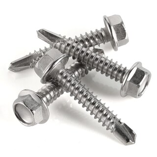 Foto 4 | Foto 4 | Tornillos Autoperforantes Mellewell #14 X 3 410 De Acero Inoxidable - Venta Internacional.